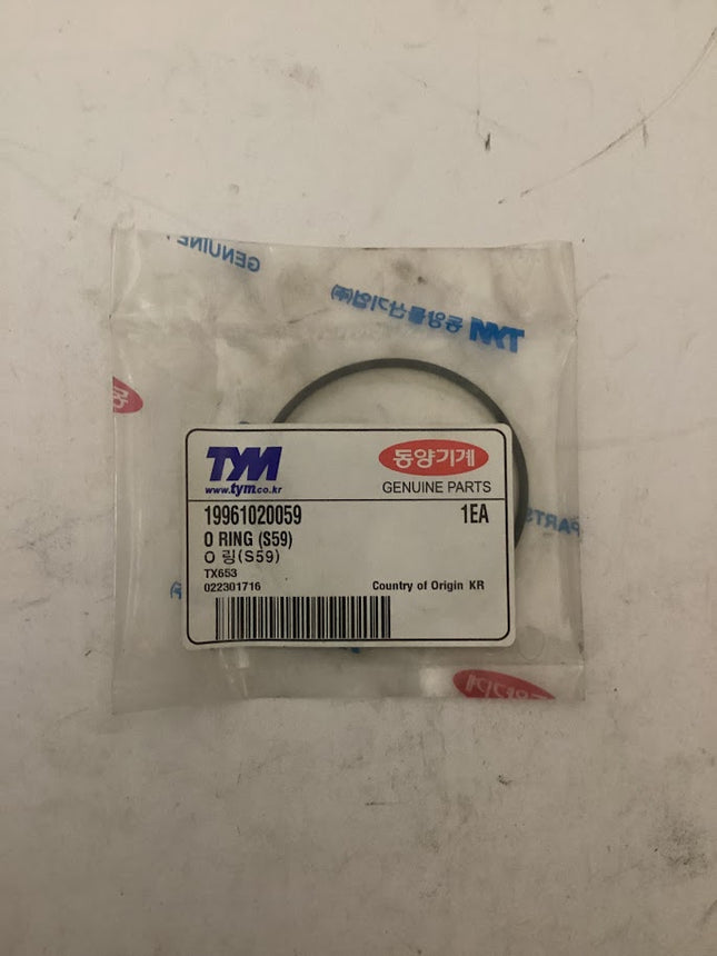 TYM/Mahindra Tractor O Ring, S59, 19961020059
