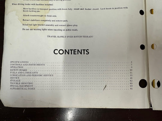 John Deere JD300-A AND JD400-A Manual OML27245