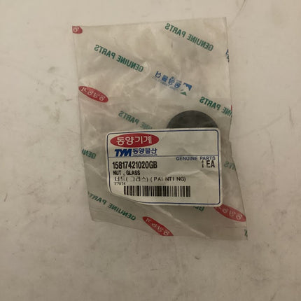 TYM/Mahindra Tractor Nut, Glass, 15817421020GB