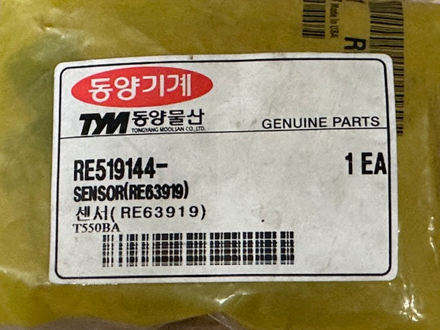 TYM Tractors Sensor, RE519144