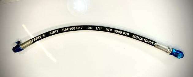 Mahindra Tractors Hydraulic Hose Assembly, 1/4" x 18", KMW05821106506018