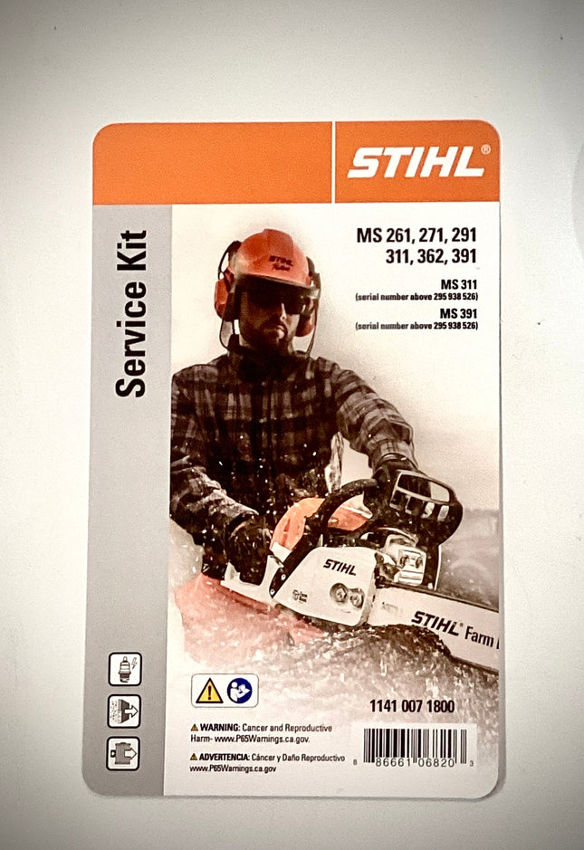 Stihl Service Kit, 1141 Chainsaw Tune Up Kit, 11410071800