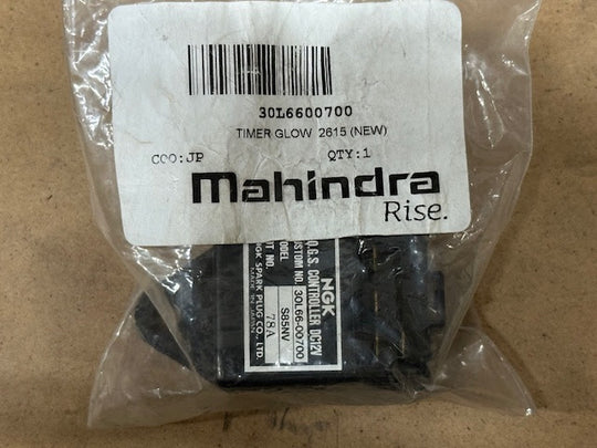Mahindra Timer Glow for Single Harness, 30L6600700