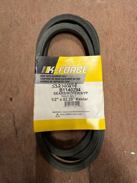 Husqvarna Ground Drive Belt K-Force, 1/2" x 84 1/4", 532140294