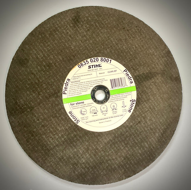 Stihl Abrasive Wheel for General Purpose Masonry 14" x 20 mm, 08350208001