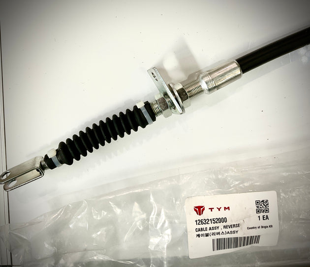 TYM / Mahindra Tractors Reverse Cable Assembly, 12632152000