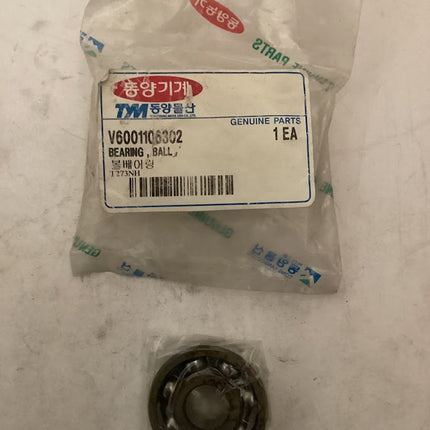 TYM/Mahindra Tractor Bearing Ball, V6001106302