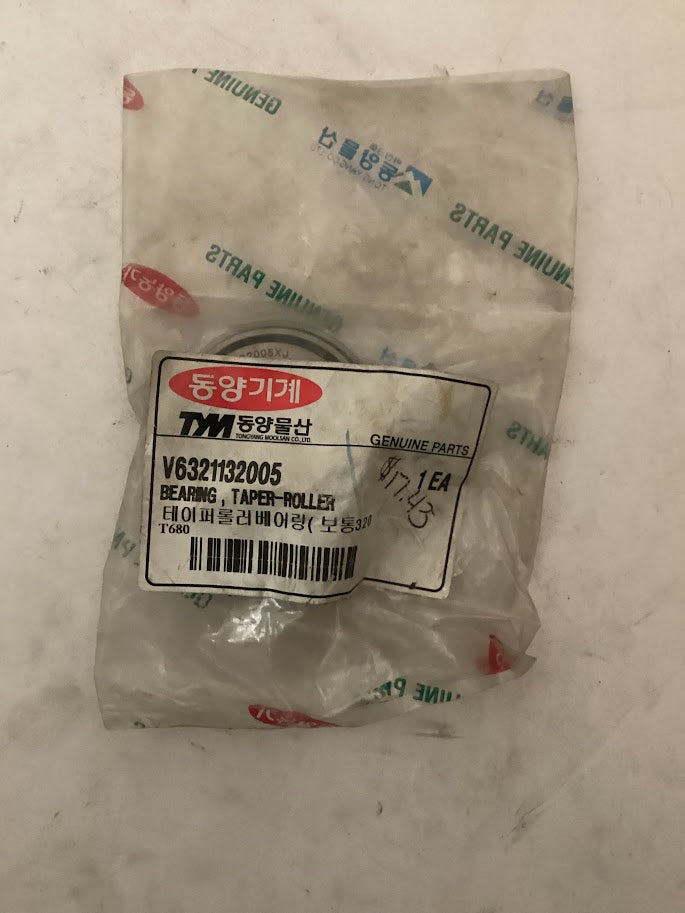 TYM/Mahindra Tractor Bearing Taper Roller, V6321132005