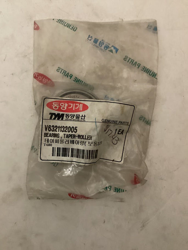 TYM/Mahindra Tractor Bearing Taper Roller, V6321132005