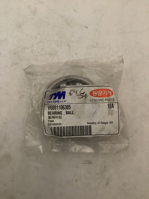 TYM/Mahindra Tractor Bearing Ball, V6001006305