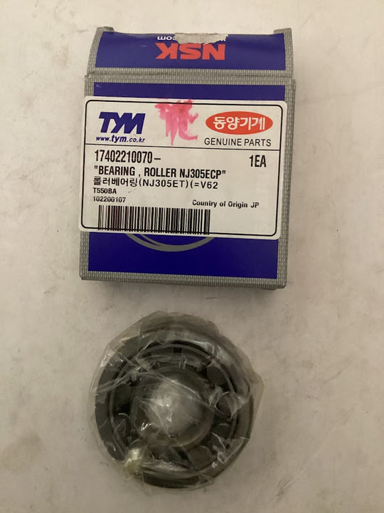 TYM/Mahindra Tractor Bearing Roller, NJ305ECP, 17402210070