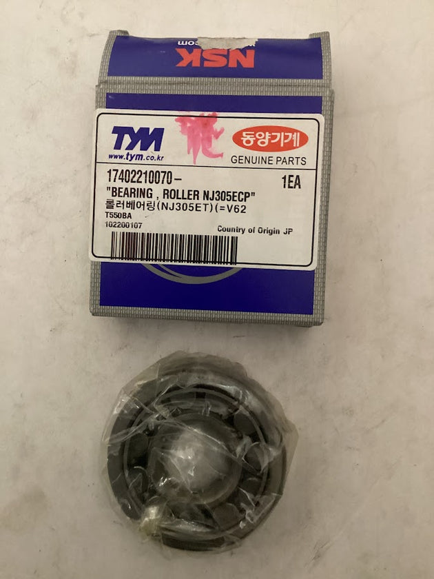 TYM/Mahindra Tractor Bearing Roller, NJ305ECP, 17402210070