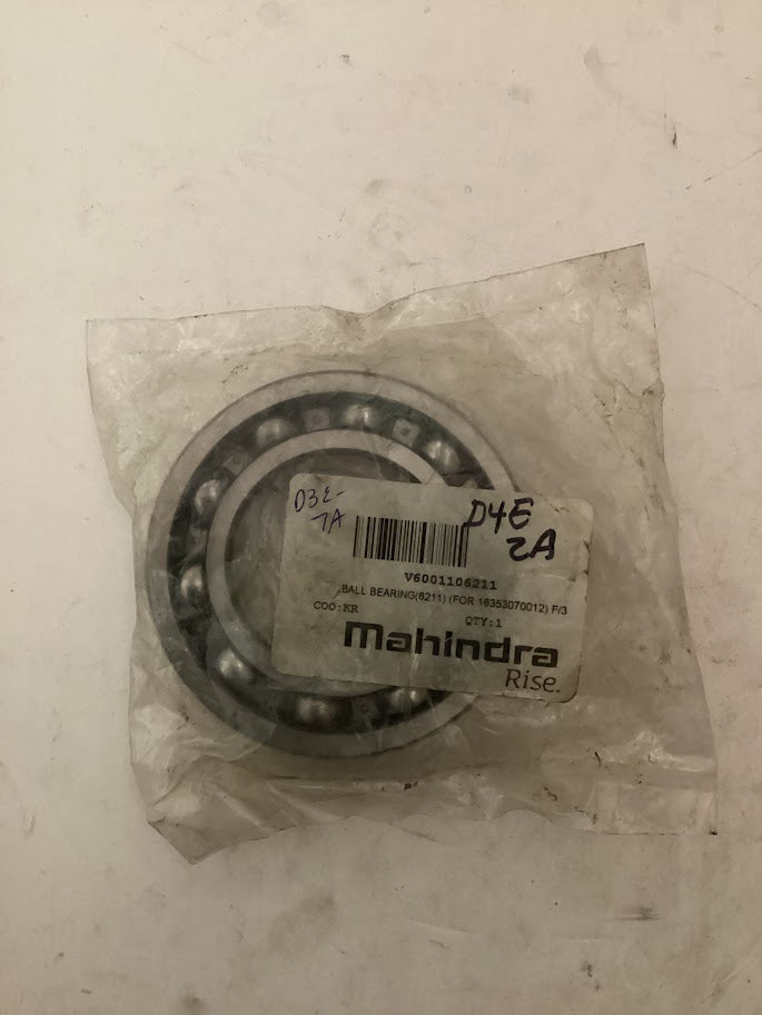 TYM/Mahindra Tractor Ball Bearing, V6001106211