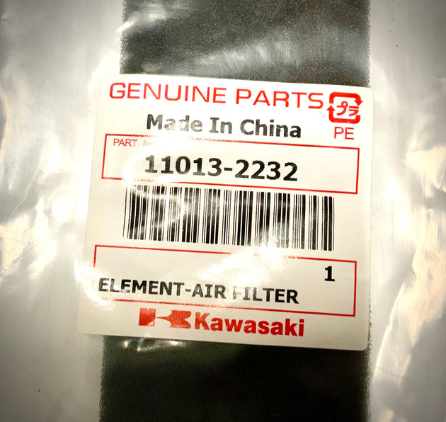 Kawasaki Element Air Filter, 11013-2232