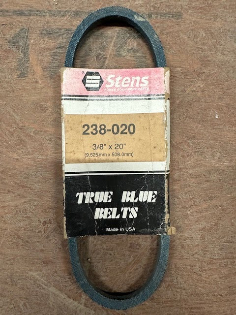 Stens Kevlar Cord Belt, 20"L x 0.38"W, 238020