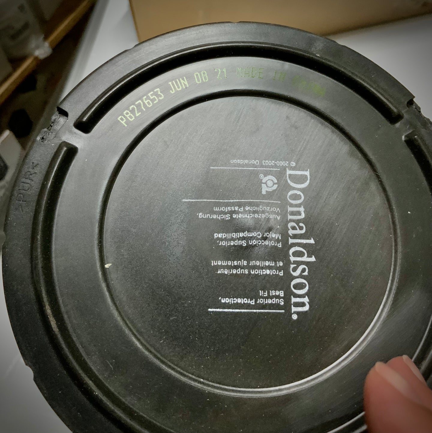 TYM Element Air Filter Assembly, P827653