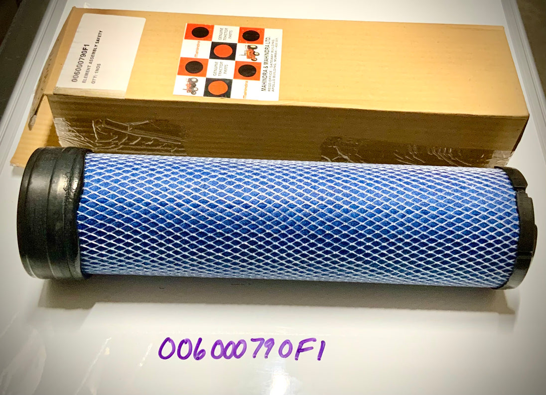 Mahindra Air Filter, Inner Safety Element, 006000790F1