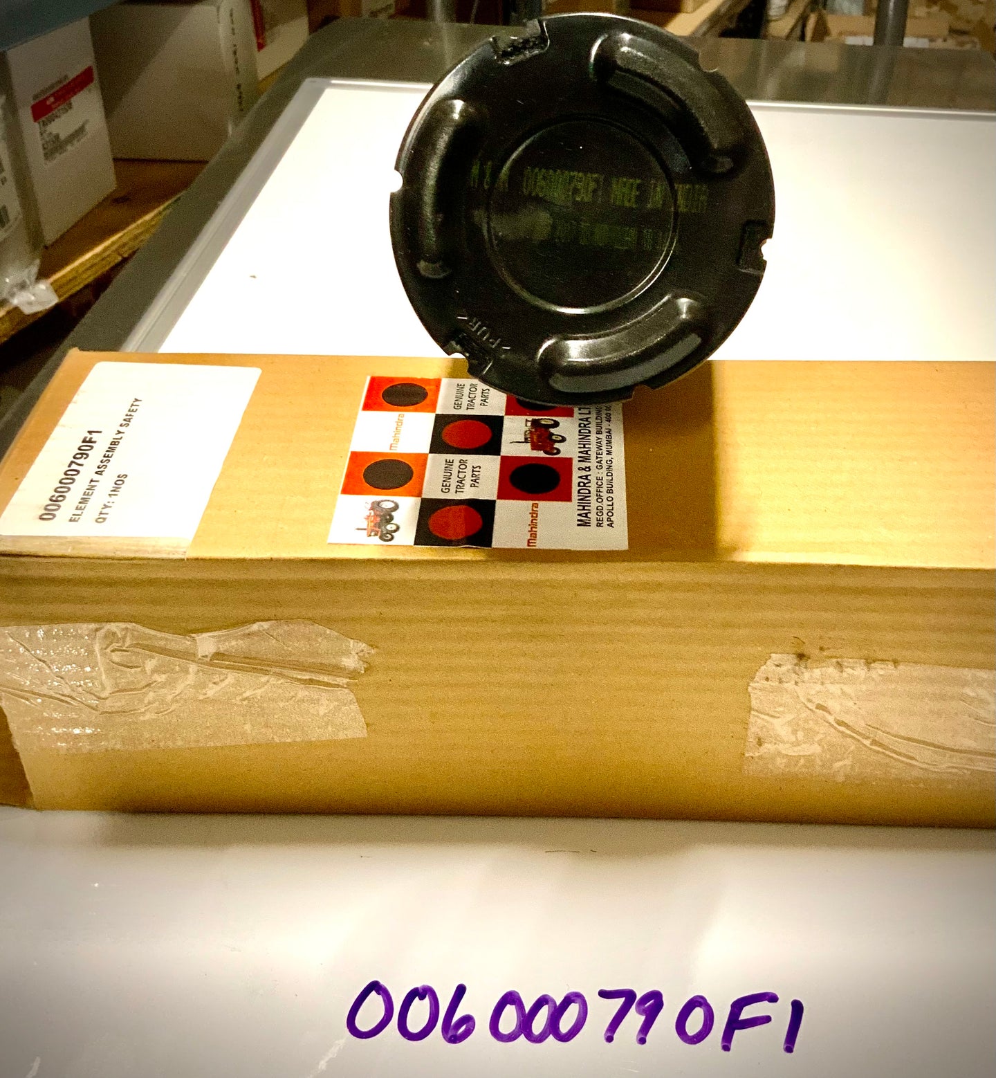 Mahindra Air Filter, Inner Safety Element, 006000790F1