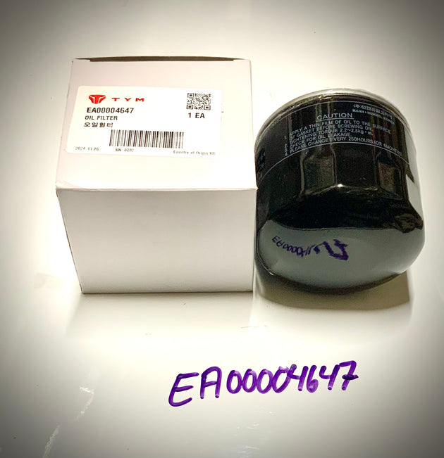 TYM Oil Filter, EA00004647