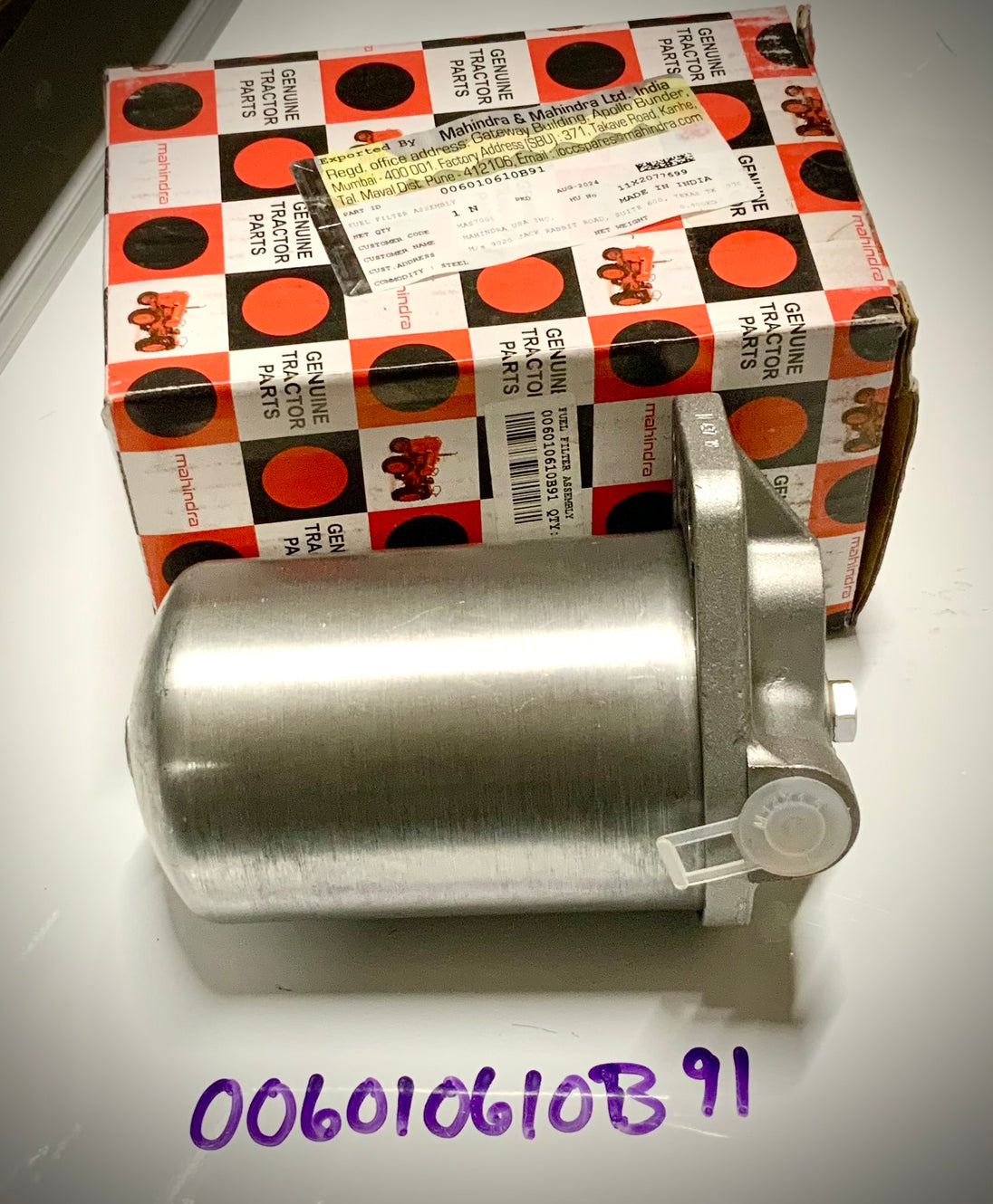 Mahindra Pre-Filter Assembly, 006010610B91