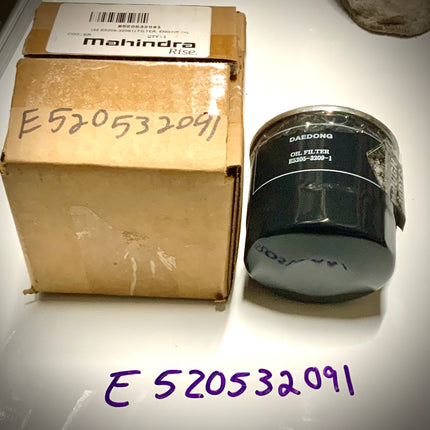 Mahindra Oil Filter, E520532091