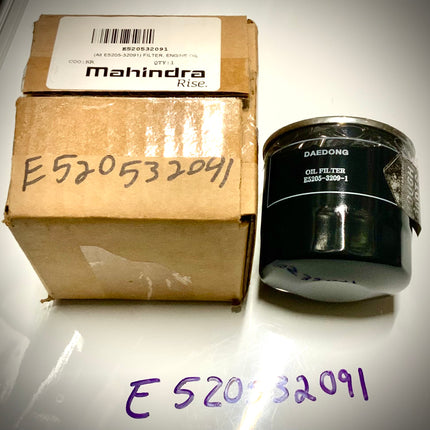 Mahindra Oil Filter, E520532091