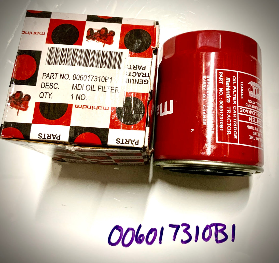 Mahindra Oil Filter, 006017310B1