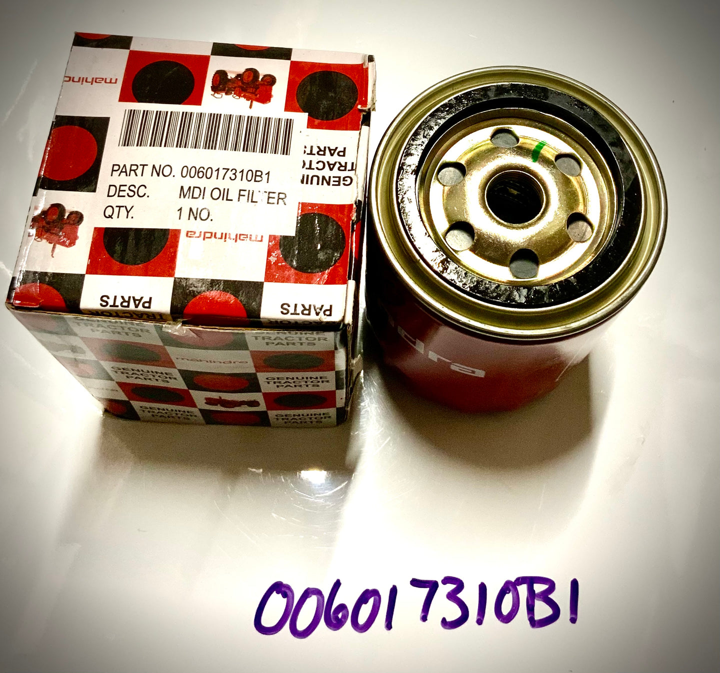 Mahindra Oil Filter, 006017310B1