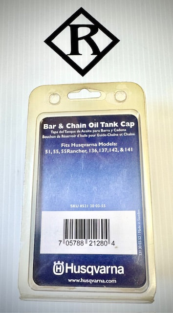 Husqvarna OEM Oil Cap, 531300355