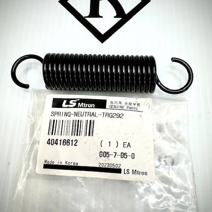 LS Tractor Neutral Spring, 40416612