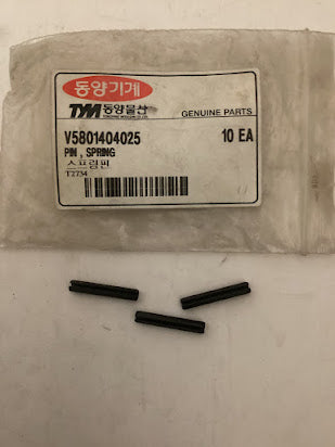 TYM/Mahindra Tractor Pin  Spring, V5801404025