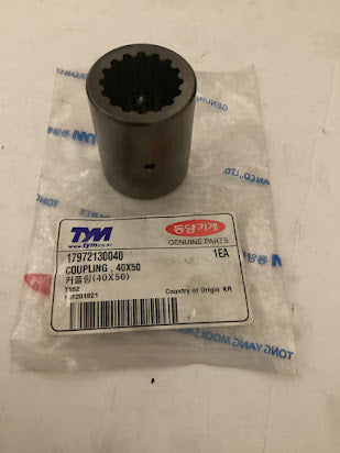 TYM/Mahindra Tractor Coupling 40x50, 17972130040