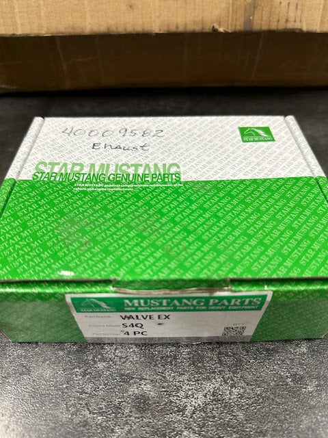 Mustang Exhaust Valve, Set 4,