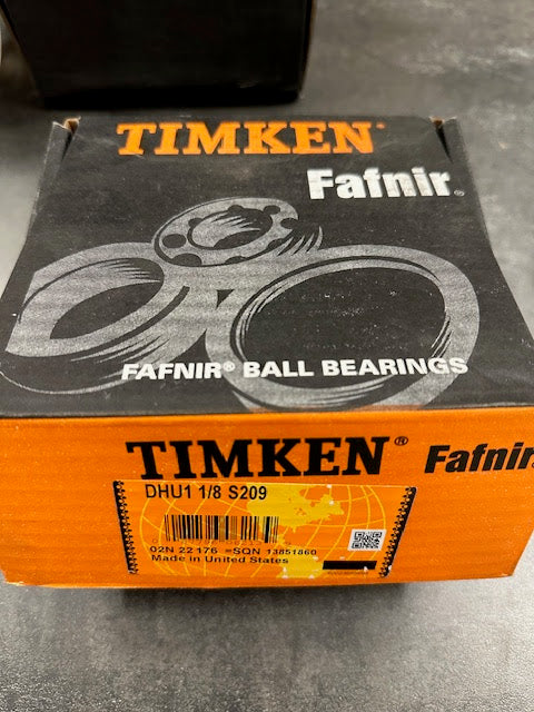 Timken Ball Bearing DHU1 1/8, S209