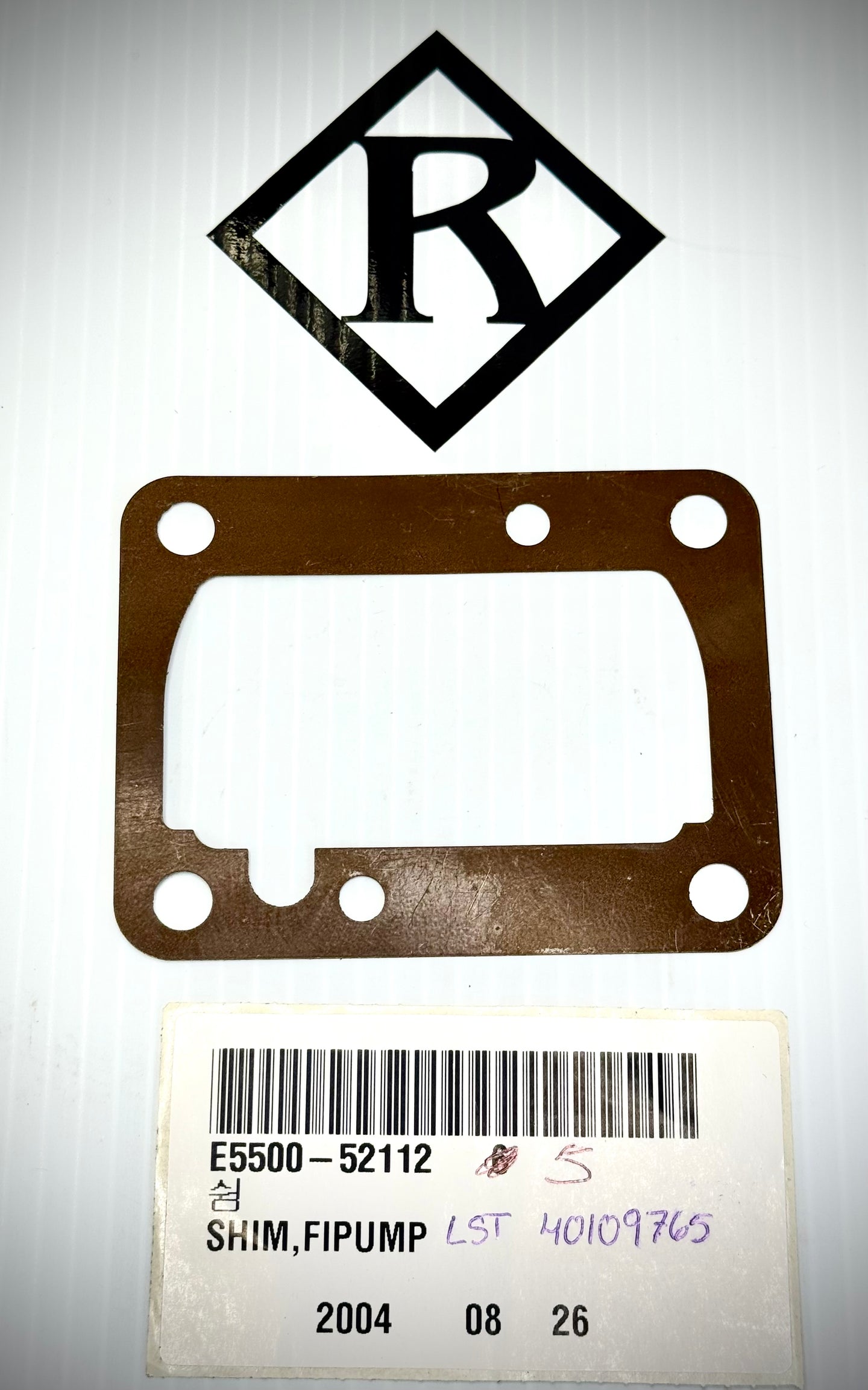 Mahindra Tractor Injection Pump Shim, E5500-52112, 40109765