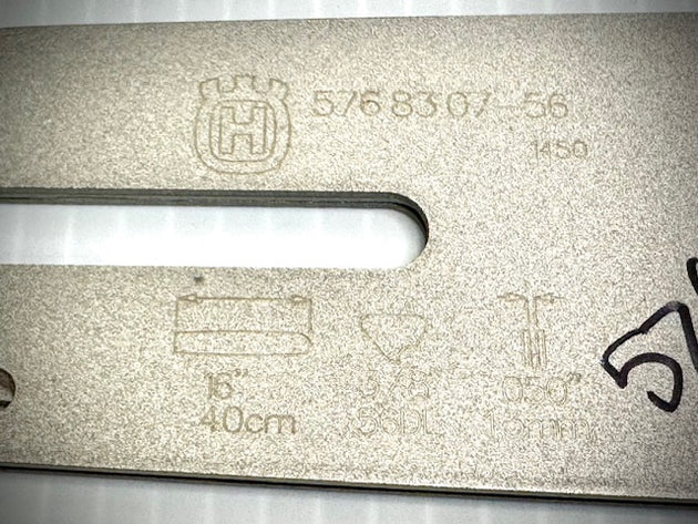 Husqvarna Replacement Bar 16", TLR380-56, 3/8, .050, 576830756