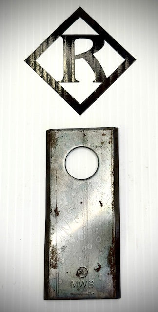 Tonutti / Wolagri Disc Mower Blades 19mm Hole RH, P25B003