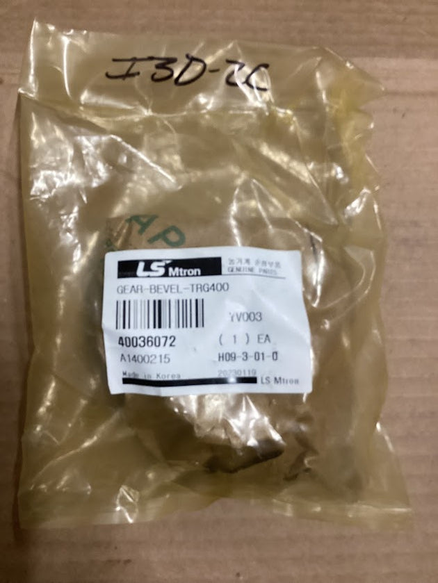 LS Tractor Gear Bevel, TRG400, 40036072