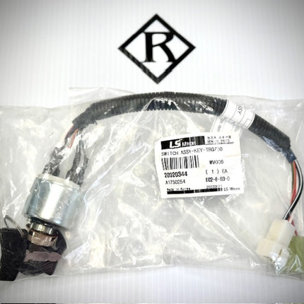 LS Tractor Switch Key Assembly, 20020344