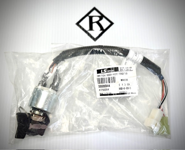 LS Tractor Switch Key Assembly, 20020344