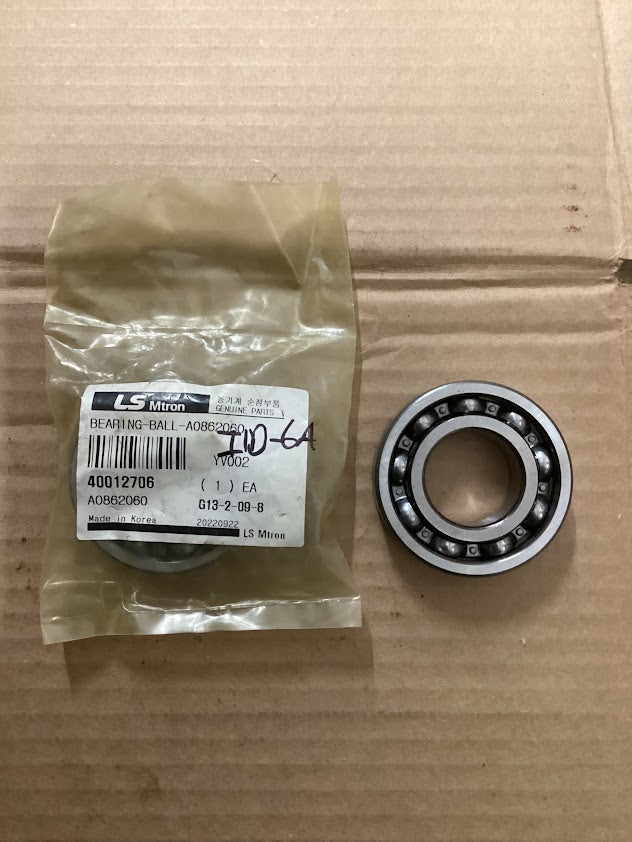 LS Tractor Ball Bearing, A0862060, 400012706