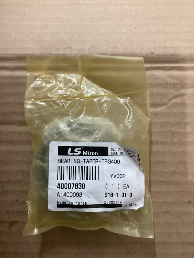 LS Tractor Bearing Taper, TRG400, 40007830
