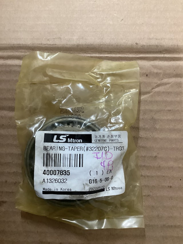 LS Tractor Bearing Taper, #32207C, TRG320