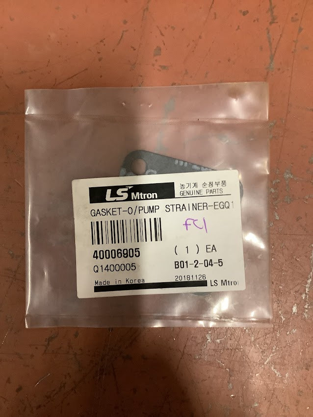 LS Tractor Gasket, O/Pump Strainer, 40006905