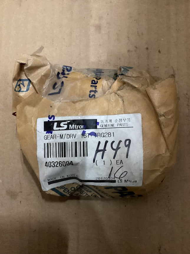 LS TRACTOR GEAR M/DRV 1ST TRG281