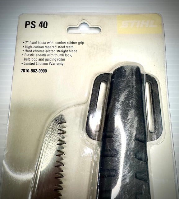 Stihl PS40 Straight Blade Pruning Saw and Sheath 7", 7010 882 0900