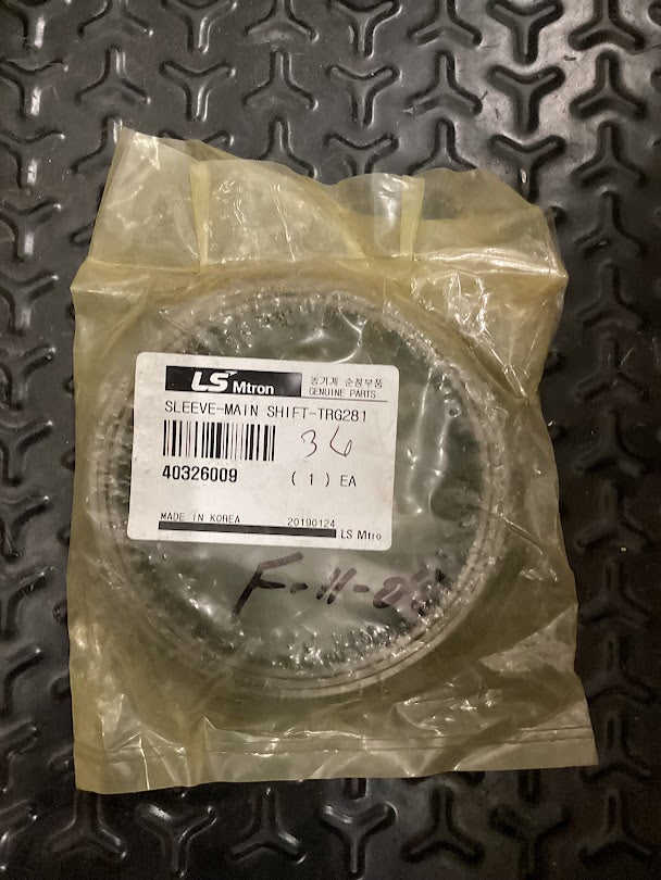 LS Tractor Sleeve, Main Shift, TRG281, 40326009