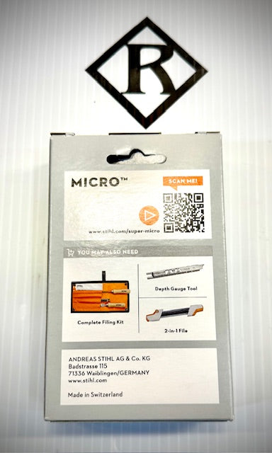 Stihl Chain 20" Micro .325 RM .063 81 DL Loop Low Vib, 26RM 81, 36860050081