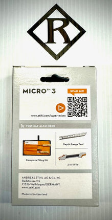 Stihl  Chain 12", 3/8" Picco Micro Mini 3, .043 45 Drive Link, 61PMM3 45, 36100050045