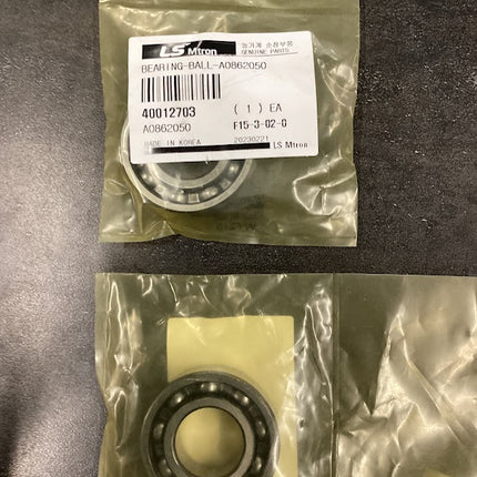 LS Tractor Ball Bearing, A0862050, 40012703